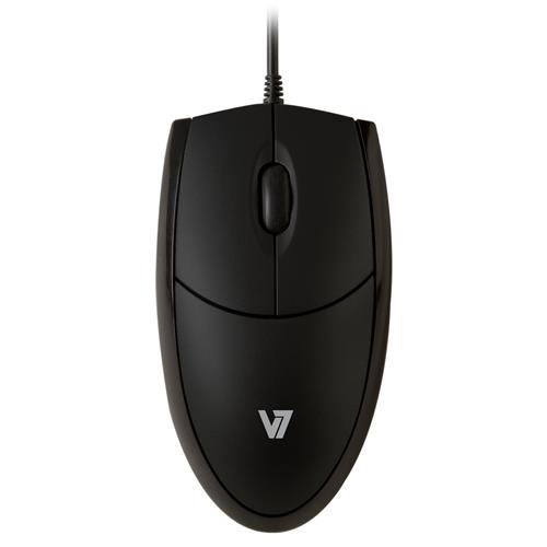 V7 Optical LED USB Mouse - black