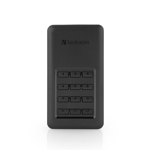 Verbatim Store 'n' Go Portable SSD with Keypad Access 256GB