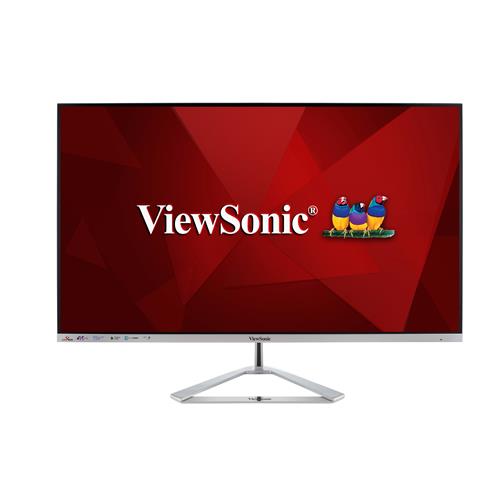 Viewsonic VX Series VX3276-4K-MHD 81.3 cm (32") 3840 x 2160 pixels 4K Ultra HD LED 8 ms Silver