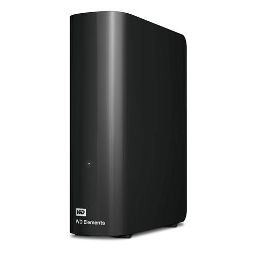 Western Digital Elements Desktop. HDD capacity: 12 TB. USB version: 3.2 Gen 1 (3.1 Gen 1). Product colour: Black