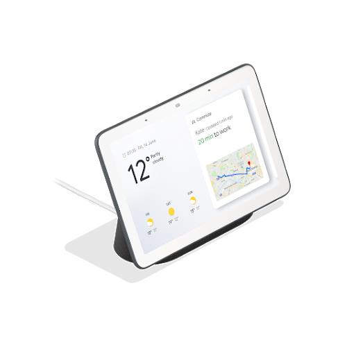 Google Home Hub with Google Assistant - 7" Screen - Anthracite