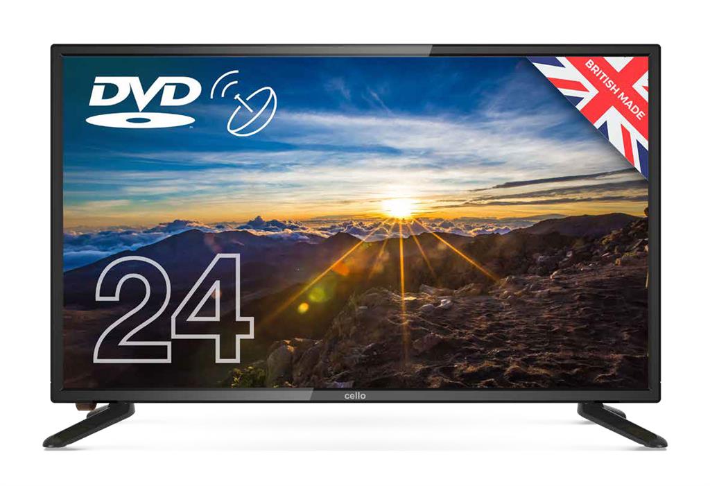 Cello C2420FS Tv 61 Cm (24") Hd Black 180 Cd/M-image