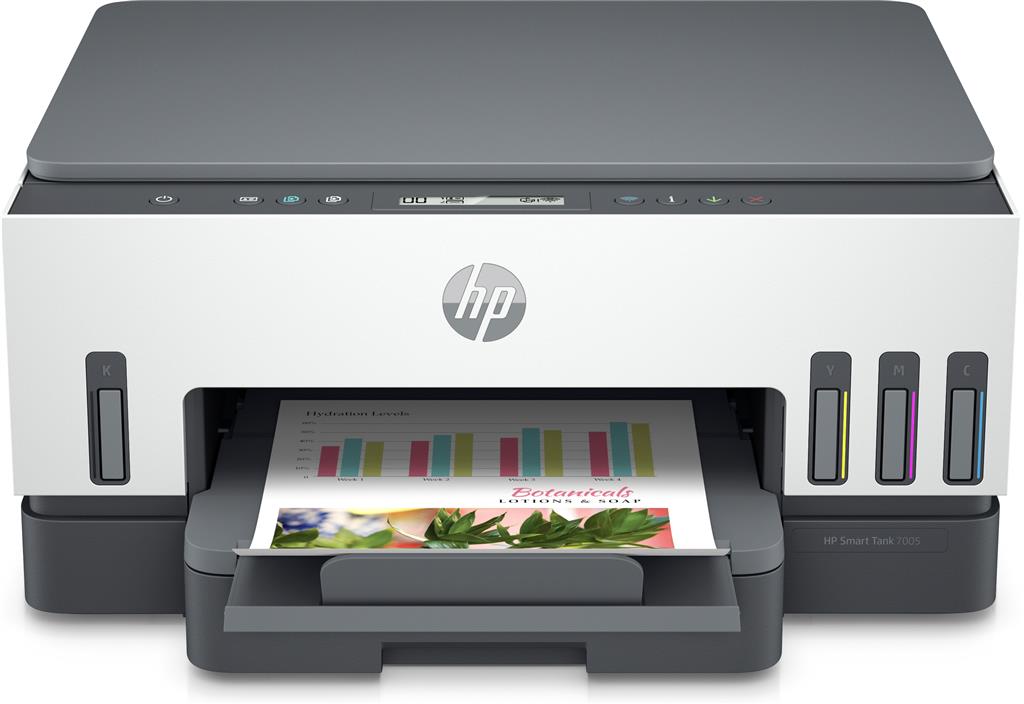 Hp Smart Tank 7005 Wireless All-In-One Color Printer Two-Sided Printing; Copier Scanner-image