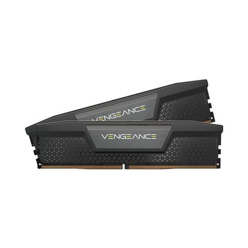 Corsair Vengeance . Component for: PC/Server Internal memory: 64 GB Memory layout (modules x size): 2 x 32 GB Internal memory type: DDR5 Memory clock speed: 5200 MHz Memory form factor: 288-pin DIMM CAS latency: 40 Product colour: Black