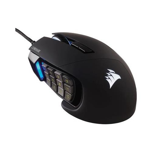 Corsair Scimitar RGB Elite mouse Gaming Right-hand USB Type-A Optical 18000 DPI