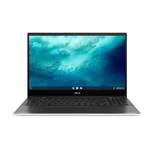 ASUS Chromebook Flip CB5500FEA-E60071 notebook 39.6 cm (15.6&quot;) Touchscreen Full HD Intel Core i3 8 GB LPDDR4-SDRAM 128 GB SSD Wi-Fi 6 (802.11ax) Chrome OS Black White