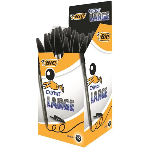 BIC 880648 ballpoint pen Black Stick ballpoint pen 50 pc(s)
