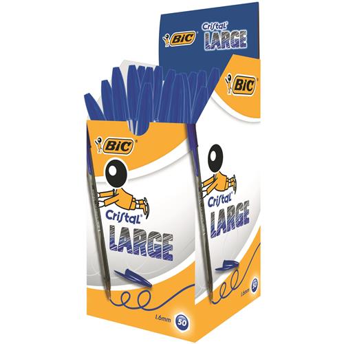 BIC 880656 ballpoint pen Blue Stick ballpoint pen 50 pc(s)