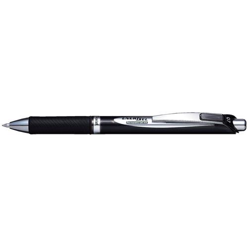 Pentel BLP77-AX gel pen Retractable gel pen Black 12 pc(s)