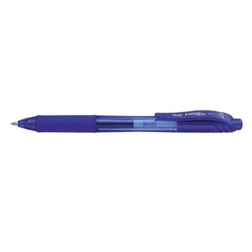 Pentel Energel X Retractable gel pen Blue 12 pc(s)
