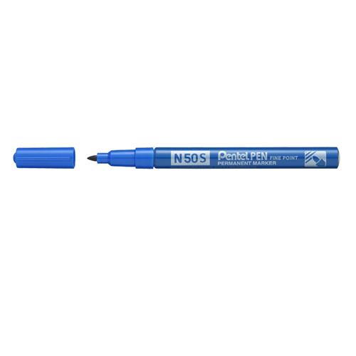 Pentel N50S marker 1 pc(s) Bullet tip Blue