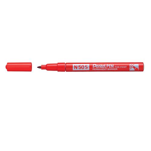 Pentel N50S marker 1 pc(s) Bullet tip Red