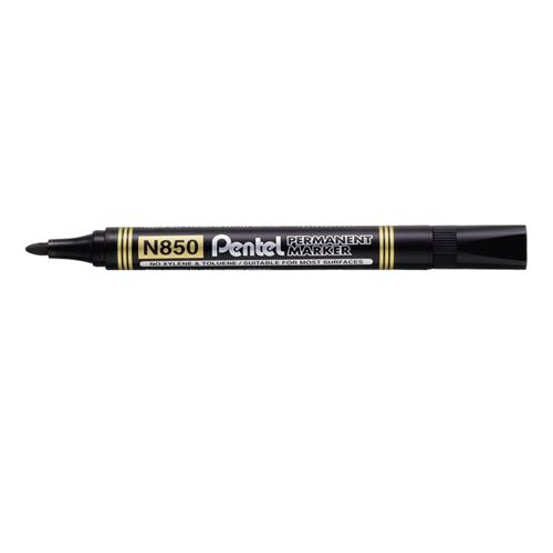 Pentel N850 permanent marker Black 12 pc(s)
