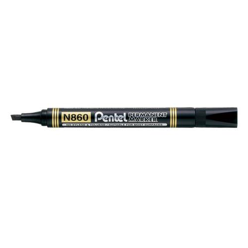 Pentel N860 permanent marker Black 12 pc(s)