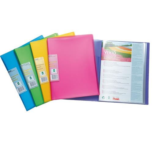 Pentel DCF343/MIX presentation display book A4