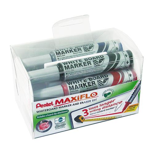 Pentel MWL5M-4N marker 4 pc(s) Multicolour