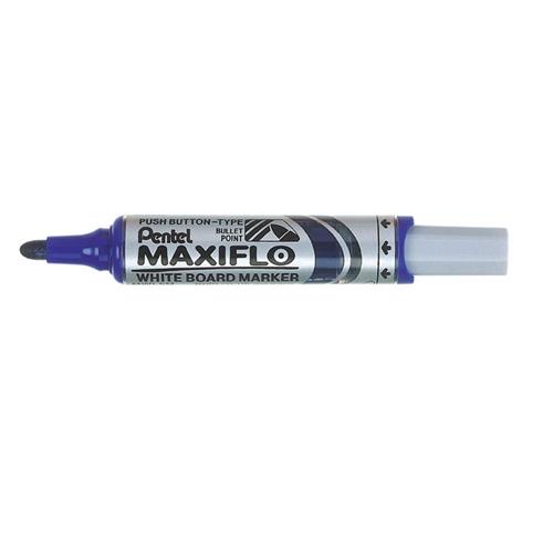 Pentel MWL5M-CO marker 12 pc(s) Bullet tip Blue