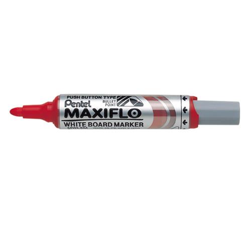 Pentel MWL5M-BO marker 12 pc(s) Bullet tip Red