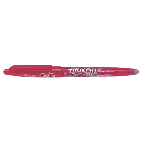 Pilot Frixion Ball Erasable Gel Rollerball Pen 0.7Mm Tip 0.35Mm Line Pink (Pack 12) - 224101209