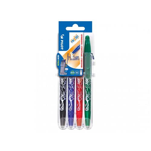 Pilot FriXion Ball Black Blue Green Red 4 pc(s)