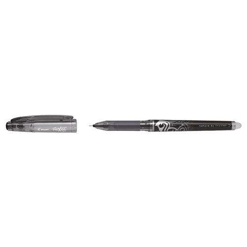 Pilot Frixion Point Erasable Gel Rollerball Pen 0.5Mm Tip 0.25Mm Line Black (Pack 12) - 227101201