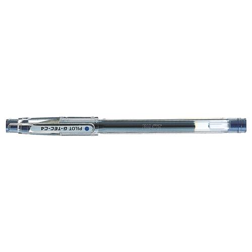 Pilot G-Tec C4 Microtip Gel Rollerball Pen 0.4Mm Tip 0.2Mm Line Blue (Pack 12) - 60101203