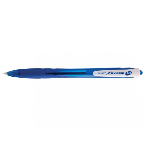 Pilot Rexgrip Blue Stick ballpoint pen Medium