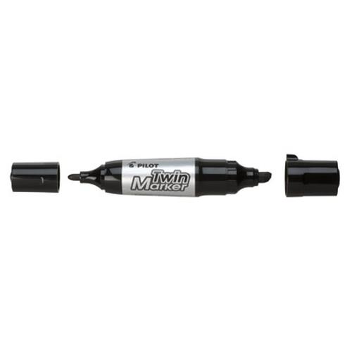 Pilot Twin Jumbo black marker