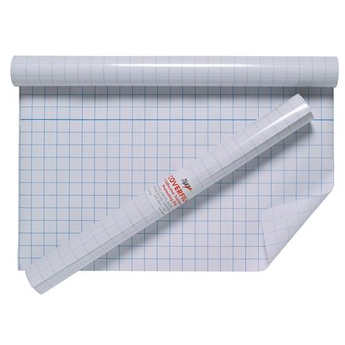 Tiger Book Covering Transparent Self Adhesive Film 500mmx10m Roll 301342