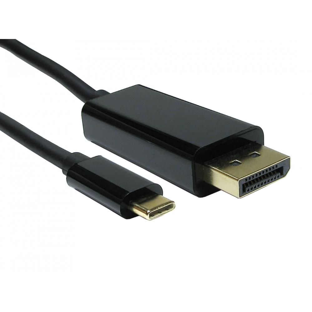 Cables Direct Usb C To Dp 4K @ 60HZ 5 M Usb Type-C Displayport Black
