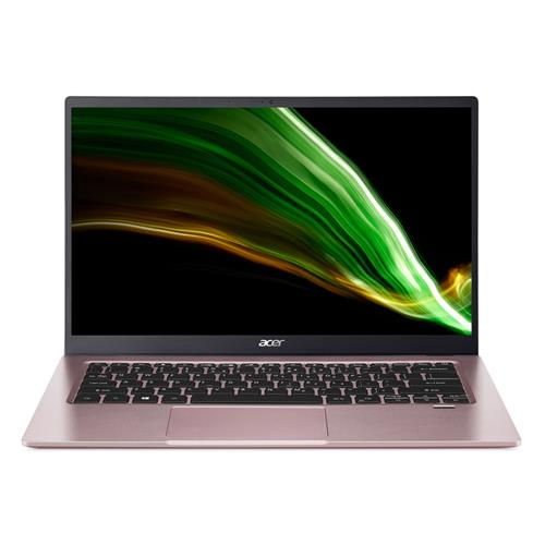 Acer Swift 1 SF114-34-P6AA Laptop 35.6 cm (14&quot;) Full HD Intel Pentium Silver N6000 4 GB LPDDR4x-SDRAM 128 GB SSD Wi-Fi 6 (802.11ax) Windows 11 Home in S mode Pink