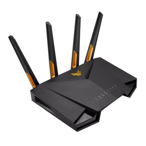 ASUS TUF Gaming AX3000 V2 wireless router Gigabit Ethernet Dual-band (2.4 GHz / 5 GHz) Black Orange