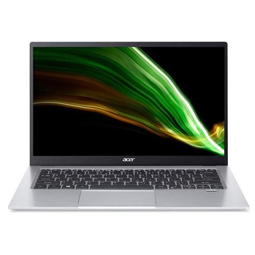 Acer Swift 1 SF114-34-P1DX Laptop 35.6 cm (14&quot;) Full HD N6000 4 GB LPDDR4x-SDRAM 128 GB SSD Wi-Fi 6 (802.11ax) Windows 11 Home in S mode Silver