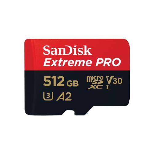 SanDisk Extreme PRO 512 GB MicroSDXC UHS-I Class 10