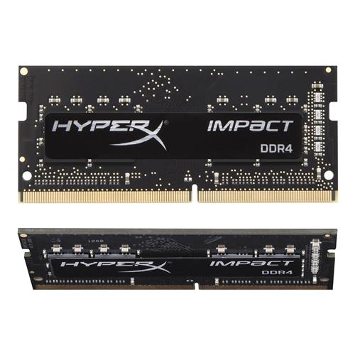 Kingston Technology FURY 32GB 3200MT/s DDR4 CL20 SODIMM (Kit of 2) Impact. Component for: Laptop Internal memory: 32 GB Memory layout (modules x size): 2 x 16 GB Internal memory type: DDR4 Memory form factor: 260-pin SO-DIMM CAS latency: 20