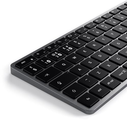 Satechi Slim X1. Keyboard form factor: Mini. Keyboard style: Straight