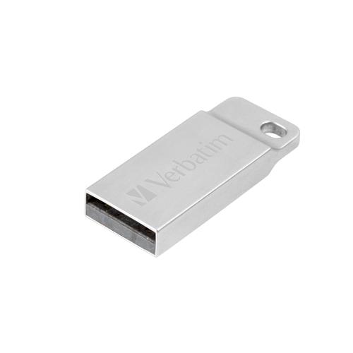 Verbatim Metal Executive - USB Drive 64 GB - Silver