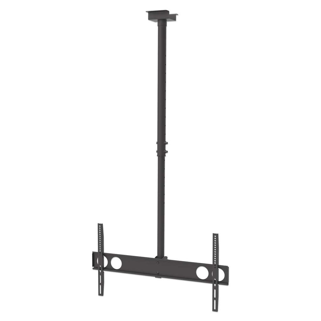 Manhattan Ceiling Mount for TV & Monitors For screens: 37" to 75" Adjustable height: 105-156 cm VESA compatability: all between 200x200 to 800x400mm - check the dimensions of the four mounting holes on back of screen to ensure it fits Max 50kg L Manhattan Ceiling Mount for TV & Monitors For screens: 37" to 75" Adjustable height: 105-156 cm VESA compatability: all between 200x200 to 800x400mm - check the dimensions of the four mounting holes on back of screen to ensure it fits Max 50kg L