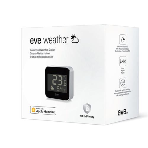 Eve Weather. Battery type: CR2450 Battery technology: Alkaline. Widt