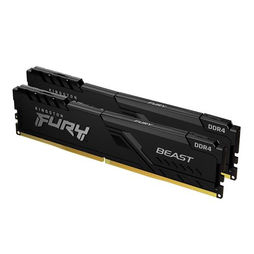 Kingston Technology FURY Beast 64GB 3600MT/s DDR4 CL18 DIMM (Kit of 2) Black. Component for: PC Internal memory: 64 GB Memory layout (modules x size): 2 x 32 GB Internal memory type: DDR4 Memory form factor: 288-pin DIMM CAS latency: 18