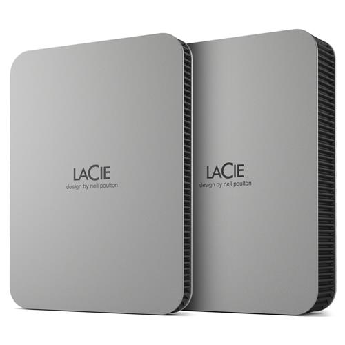 LaCie Mobile Drive (2022) external hard drive 2 TB 2.5" USB Type-C 3.2 Gen 1 (3.1 Gen 1) Silver