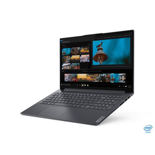 Lenovo Yoga Slim 7i i5-10300H Notebook 39.6 cm (15.6&quot;) Full HD Intel Core i5 8 GB DDR4-SDRAM 512 GB SSD NVIDIA GeForce GTX 1650 Wi-Fi 6 (802.11ax) Windows 10 Home Grey