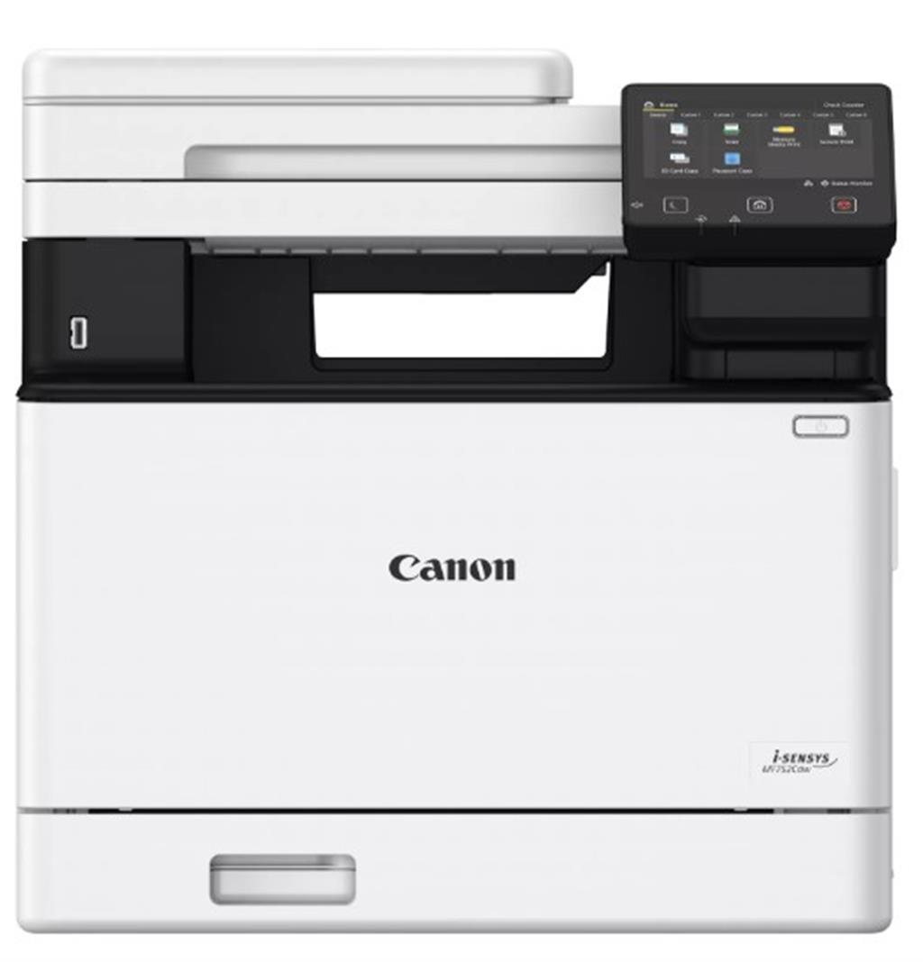 Canon i-SENSYS MF752Cdw 3-in-1 Colour Laser Printer - Wireless, Wi-Fi, PC Connected & Network - A4 Print, Copy, Scan - 33ppm, Auto Duplex Print, Auto Scan - Compatible w/Mac, Windows, Linux-image