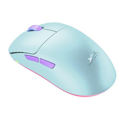 Xtrfy M8 Wired/Wireless Gaming Mouse 400-26000 CPI Low Front Ultra-light  Unique Symmetrical Shape Frosty Mint Rewards - Monetha