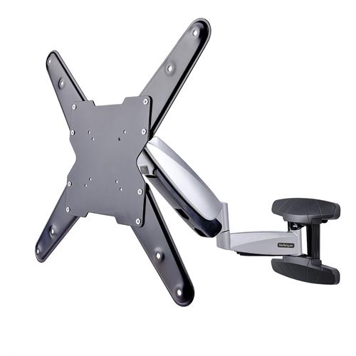 StarTech.com VESA TV Wall Mount Adjustable Full Motion TV Wall Mount For 23"-55" Displays Slim TV Mounting Bracket Supports 66lb (30kg) Extendable/Tilting/Swivel TV Wall Mount