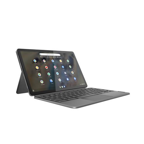 Lenovo IdeaPad Duet 3 11Q727 7c Chromebook 27.8 cm (10.9&quot;) Touchscreen 2K Qualcomm Snapdragon 4 GB LPDDR4x-SDRAM 128 GB eMMC Wi-Fi 5 (802.11ac) ChromeOS Grey