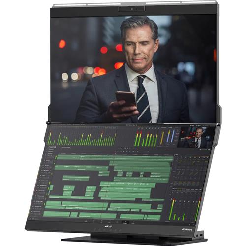 Mobile Pixels Geminos computer monitor 61 cm (24") 1920 x 1080 pixels Quad HD Black