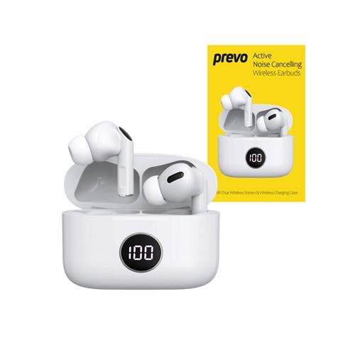 Prevo M10 Active Noise Cancelling Tws Earbuds Bluetooth 5.3 Automat