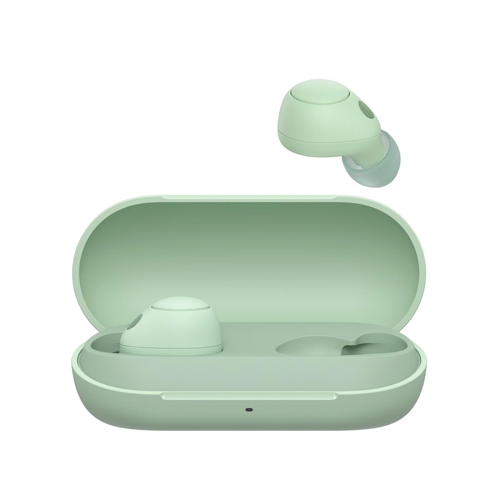 Sony WF-C700N Wireless, Bluetooth, Noise Cancelling Earbuds (Small, Lightweight Earbuds With Multi-Point Connection, IPX4 Rating, Up To 20 Hr Battery, Quick Charge, Ios & Android) Sage Green-image