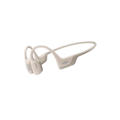 SHOKZ OpenFit Headphones Wireless Ear-hook Calls/Music/Sport/Everyday Bluetooth White